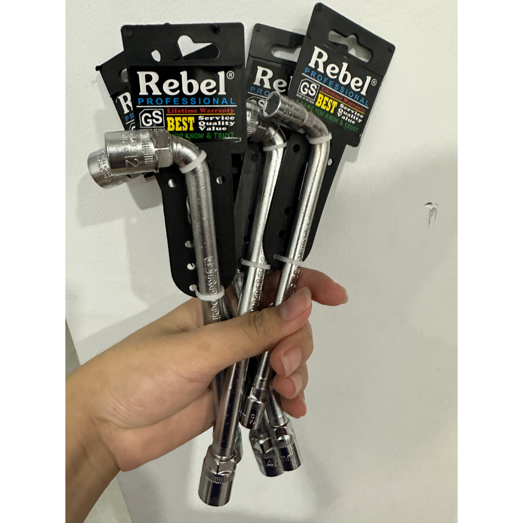 COMBO 5 cây cần điếu Rebel số 8-10-12-13-14mm