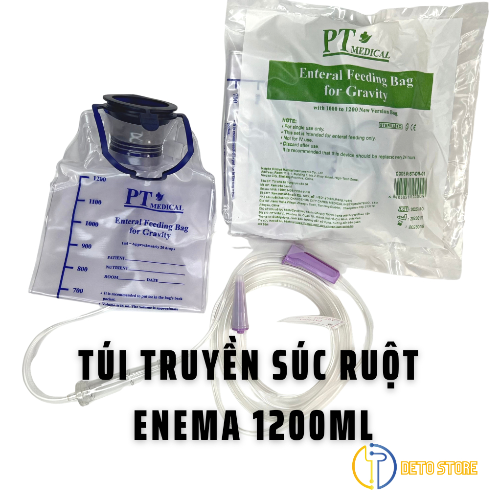 Combo Detox Bộ Dụng Cụ + Cà Phê thải độc đại tràng,Coffee Enema Gerson (liệu trình 10 ngày)