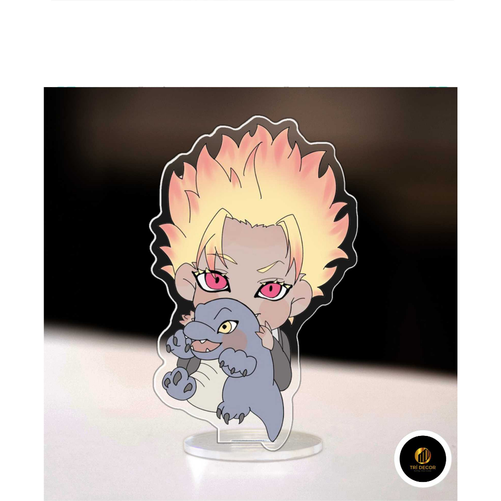 Mô hình Mini Conan Standee Chibi Blue Lock Yoichi Isagi Bachira Chigiri Mikage Anime Manga trang trí góc học tập cao 3cm