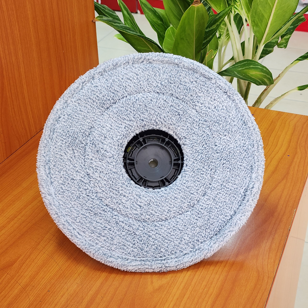 Bông chổi lau nhà tách nước, Miếng giẻ lau tròn thay thế cây lau nhà tách nước Hichiko