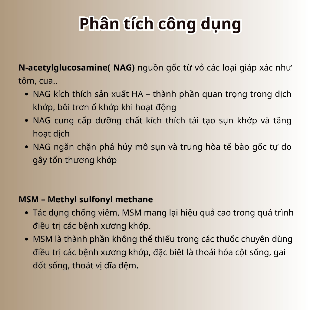 Ảnh Bổ Khớp Joint Bone 1500 Bổ Sung Glucosamine Giảm Đau,Thoái Hóa Khớp, Tăng Cường Dịch Khớp 30 Viên 4