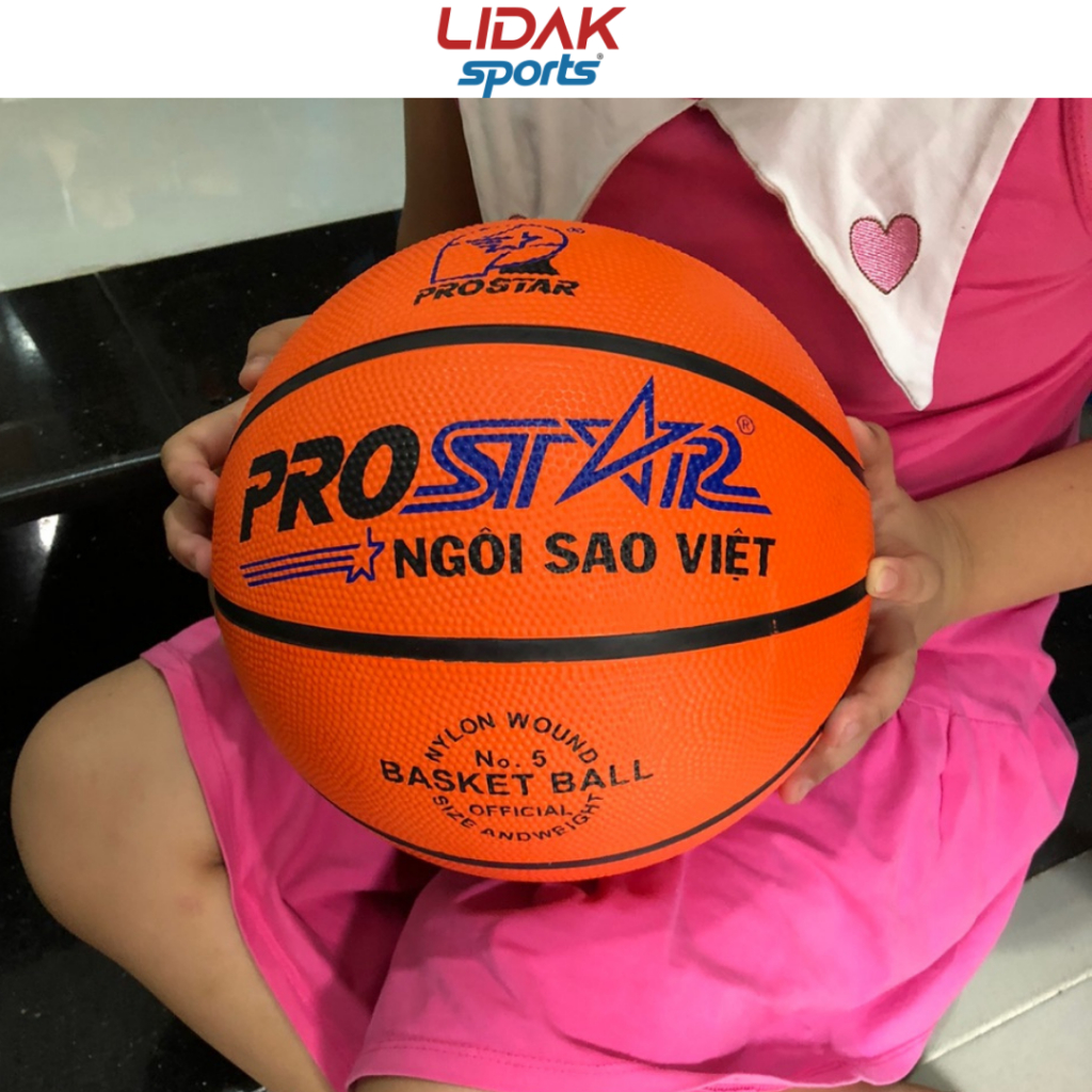 Banh bóng rổ cao su ProStar số 3 số 5 số 7 giá rẻ bảo hành 1 năm chính ...