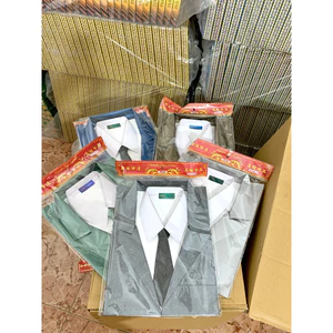 Giấy Vest Nam Thắt Cà Vạt Cao Cấp Kèm Quần và Phụ Kiện