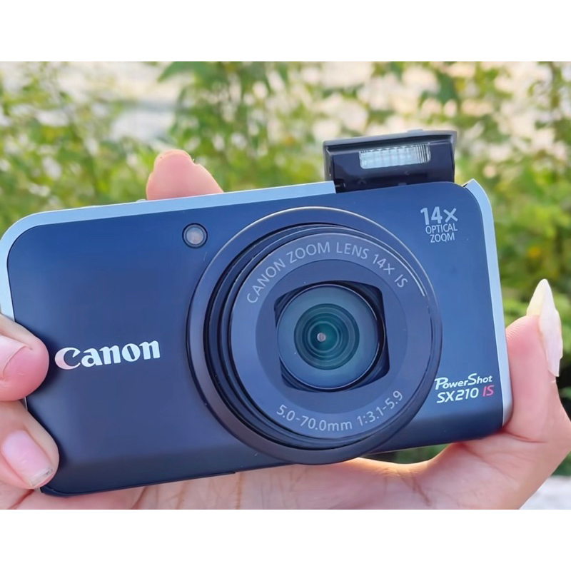 Máy ảnh vintage Canon Powershot sx210 is | Shopee Việt Nam