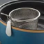 Giỏ lưới cài nồi lẩu lọc vớt thức ăn nhúng lẩu bằng inox an toàn tiện lợi 11x9.5cm