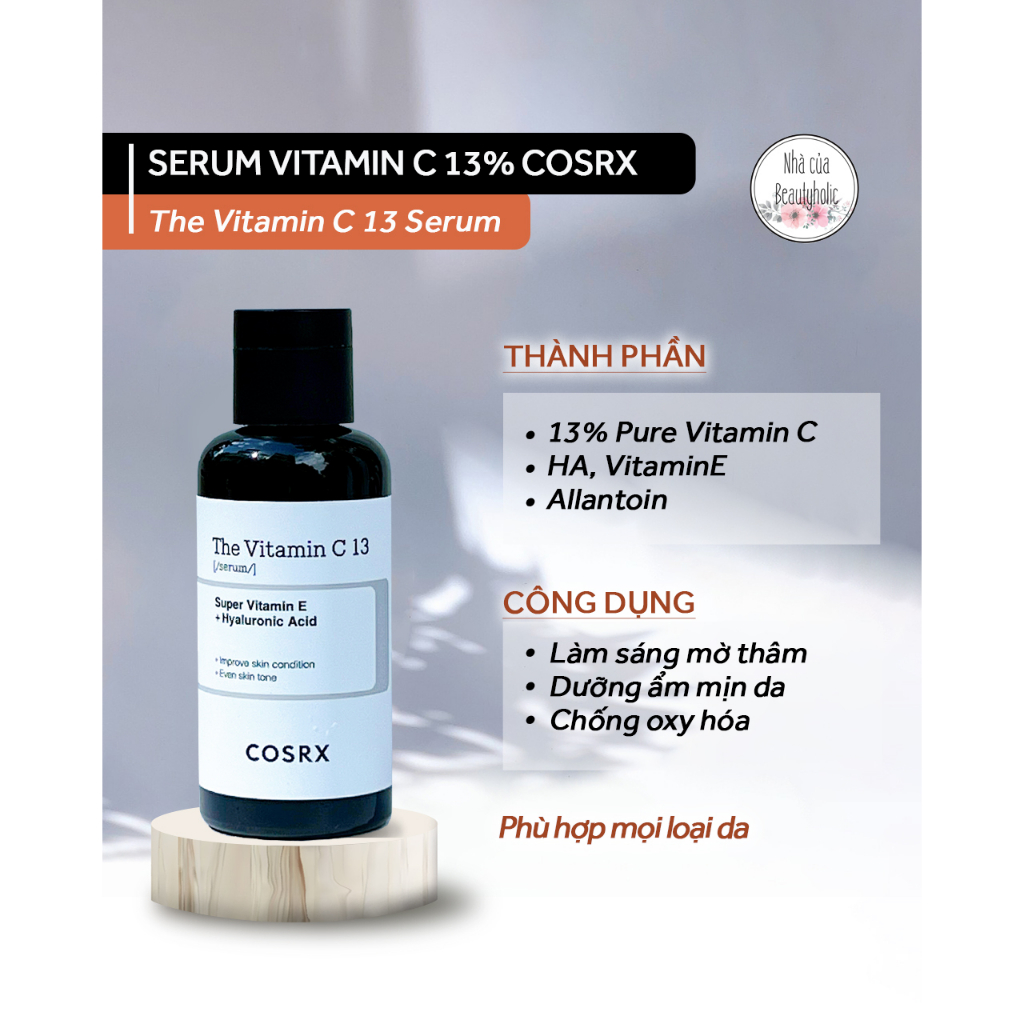 Serum dưỡng sáng vitaminC 13% COSRX THE VITAMIN C 13 SERUM