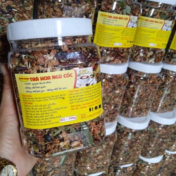 [Hàng Chất Lượng] 1 kg trà hoa ngũ cốc/trà rang thủ công/trà rang củi thanh nhiệt ngủ ngon