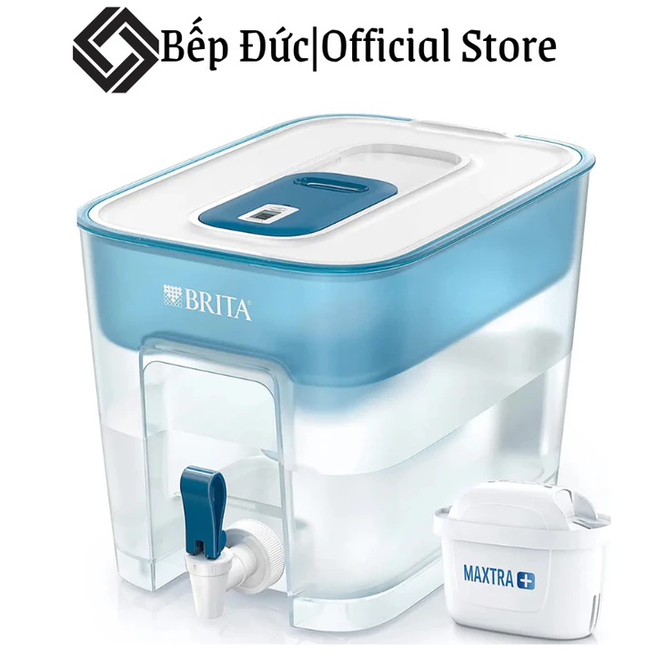 Bình Lọc Nước Brita Flow, Dung Tích 8.2L, Lọc Sạch Mọi Cặn Bẩn, Vi Khuẩn, Nhập Đức, Bh 12 Tháng , bepduc_99