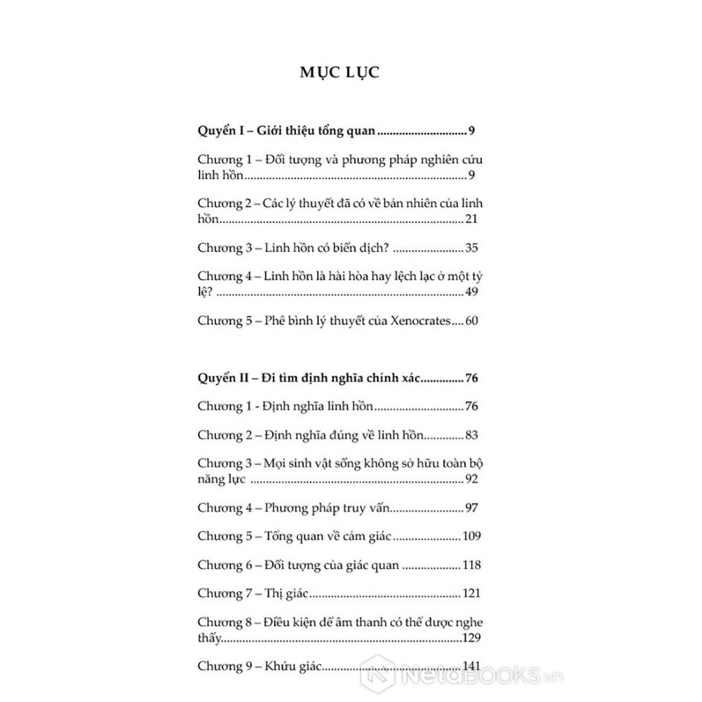 Sách Aristotle - Bàn về linh hồn (Peri Psychēs)