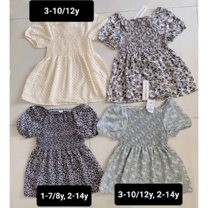 Đầm, váy giấu quần xuất xịn bé gái(25-44kg)