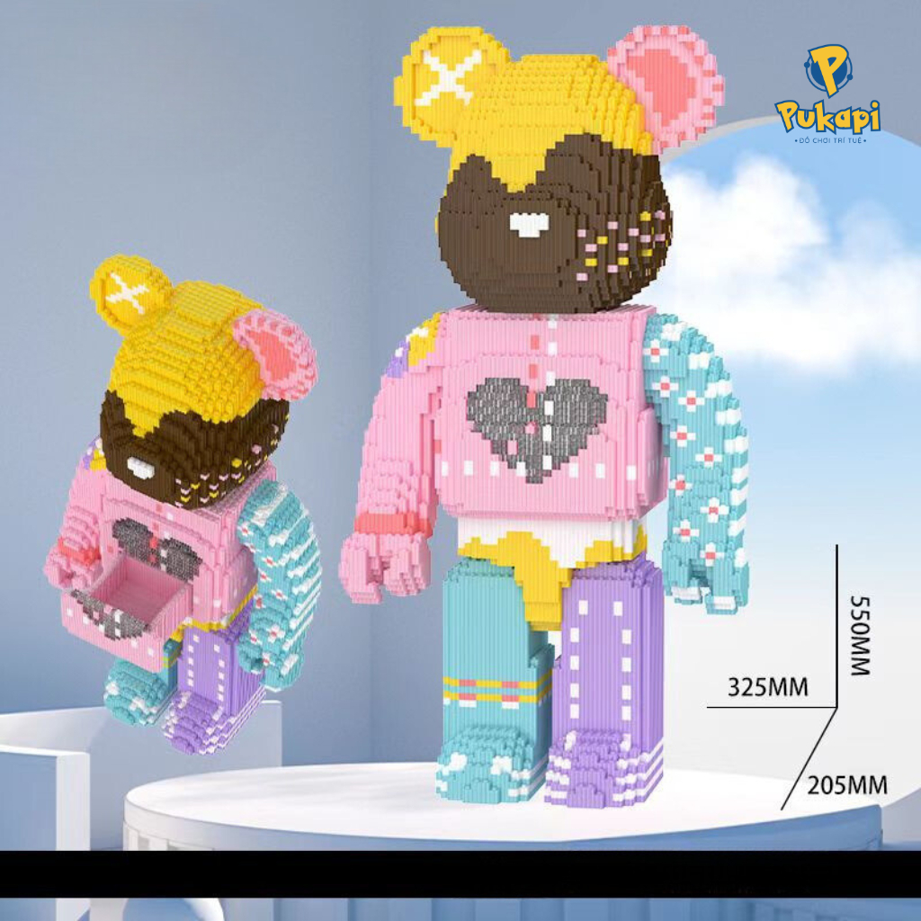 Xếp Hình-Đồ Chơi Lắp Ráp 3D Mô Hình  PUKAPI