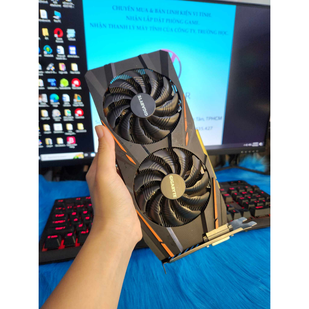 VGA Gigabyte Radeon RX 580 Gaming 8G (8GB GDDR5, 256-bit, HDMI+DP, 1x8 ...
