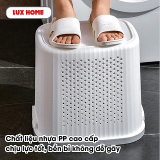 Giỏ đựng quần áo đa năng, kết hợp giỏ nhỏ đựng đồ lót, có quai xách nhựa PP cứng cáp thiết kế hiện đại