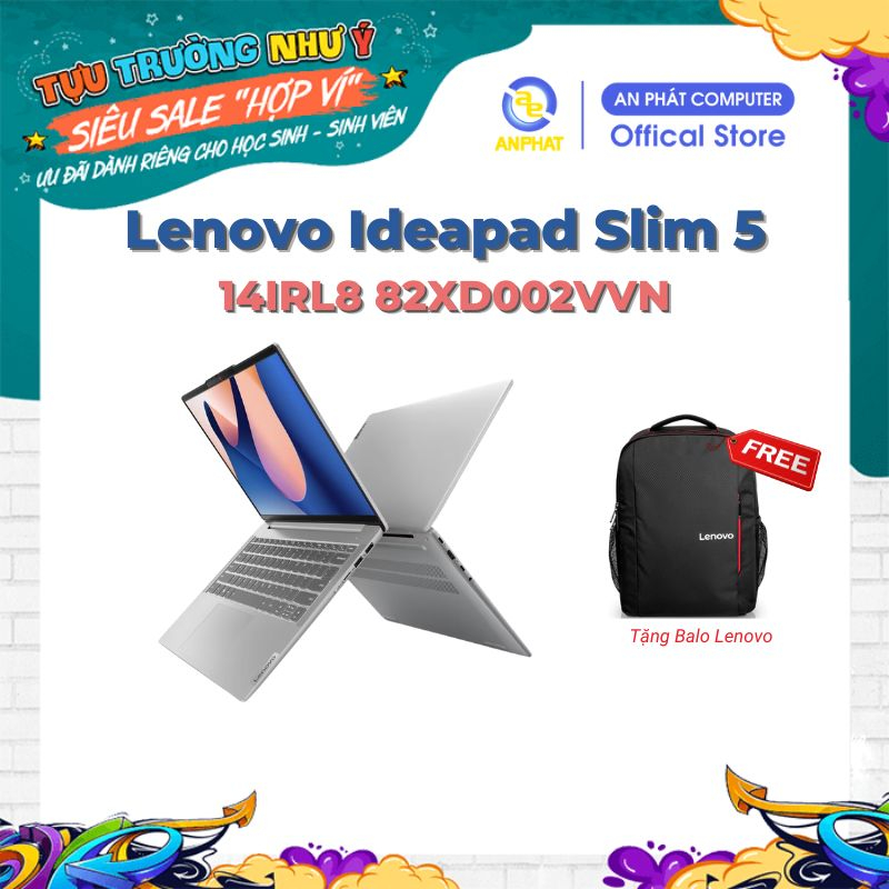 Laptop Lenovo IdeaPad Slim 5 14IRL8 82XD002VVN (Core i5-13500H | 16GB | 14 WUXGA)