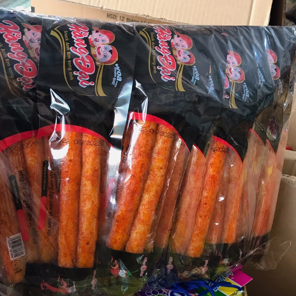 Snack Anh Em Song Sinh Hằng Đại Gói 26g- Đồ Ăn Vặt Cổng Trường Hot