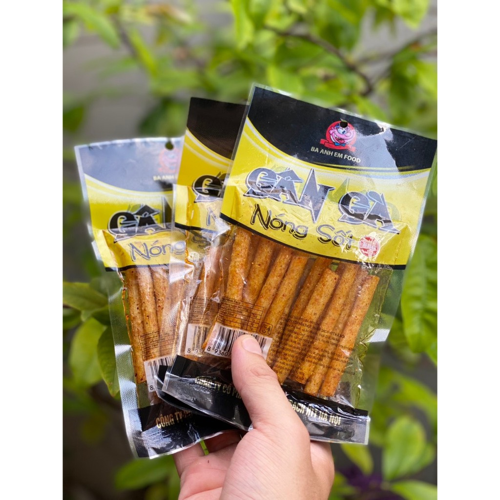 Snack Gân Gà Nóng Sốt Ba Anh Em Food - Đồ Ăn Vặt Cổng Trường Hot