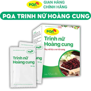 PQA Trinh Nữ Hoàng Cung dùng cho người u xơ tử cung, u nang buồng trứng, u tuyến vú lành tính.