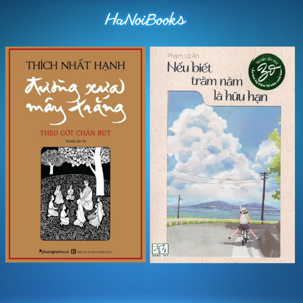 Ảnh Sách - Combo 2 Cuốn Đường Xưa Mây Trắng + Nếu Biết Trăm Năm Là Hữu Hạn ( Ấn Bản Kỷ Niệm 10 Năm) 1