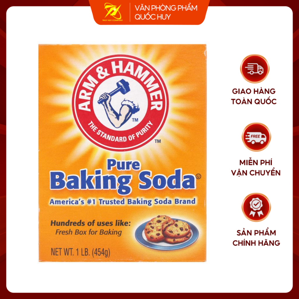 BỘT BAKING SODA NẶNG 454G - VPP QUỐC HUY