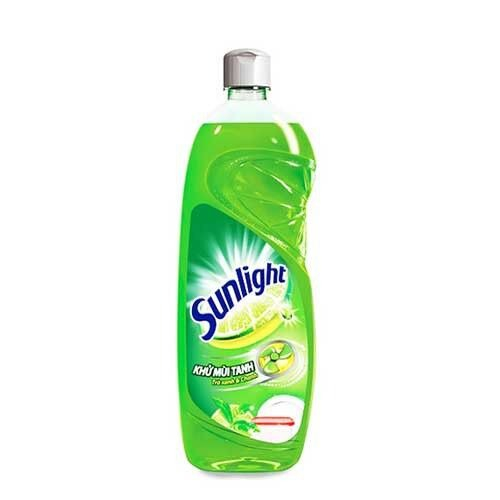 Nước Rửa Chén Bát Sunlight Thiên Nhiên Chai 750ml, Khử Mùi Tanh Trên Chén Dĩa Hương Chanh/ Matcha - VPP Quốc Huy