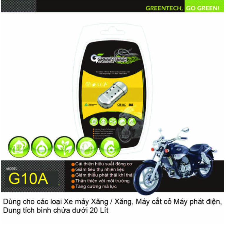 THIẾT BỊ TIẾT KIỆM NHIÊN LIỆU GREENTECH G10A-20L (X.Ă.N.G) - 20 LÍT ...