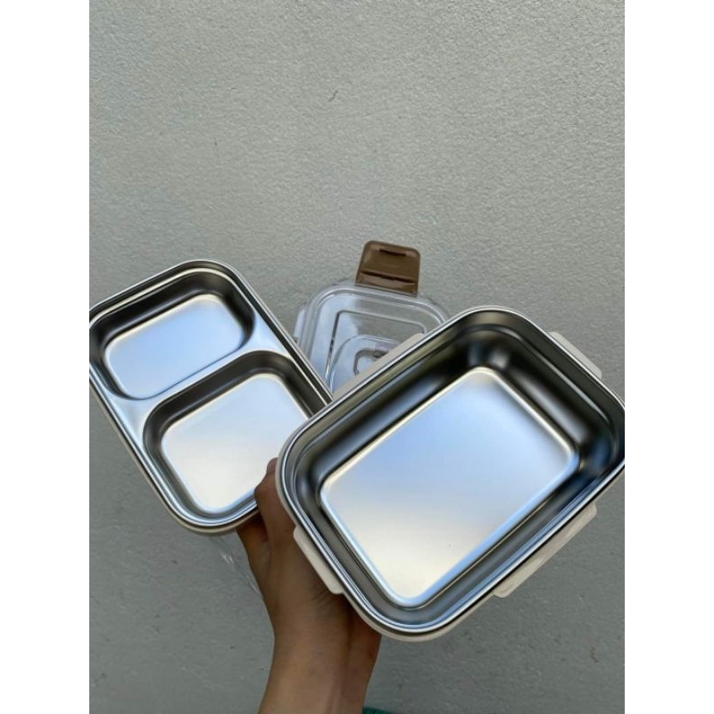 Hộp cơm inox 2T Hokori 6566, Hộp đựng cơm văn phòng giữ nhiệt xinh xắn, Hộp cơm giữ nhiệt cao cấp