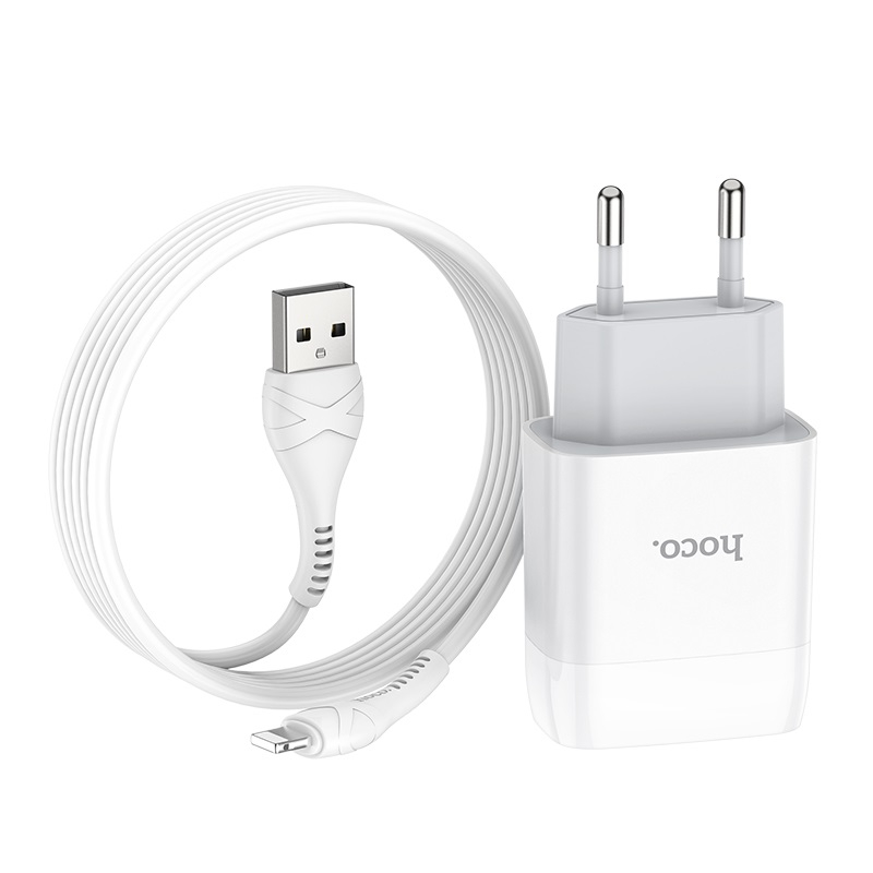 BỘ CÁP SẠC HOCO C72, DÂY SẠC VÀ CỦ SẠC, OUTPUUT2.4 AMPE - VPP QUỐC HUY