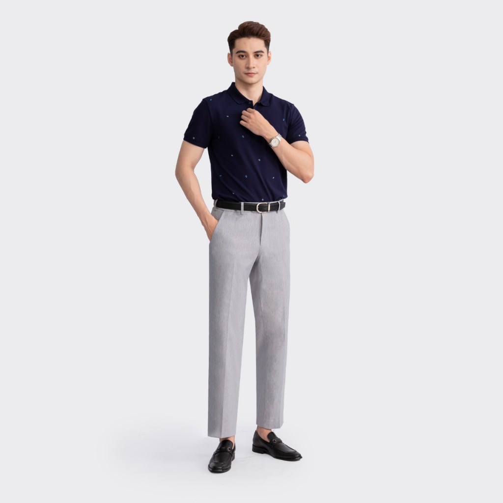 Quần âu nam INSIDEMEN cạp tăng đơ co giãn thoải mái dáng đứng công sở 3 màu basic dễ phối đồ ITR01703