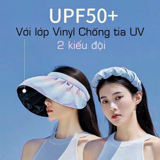 Mũ chống nắng, nón chống nắng, mũ rộng vành chống nắng hình vỏ sò thời trang cho nữ