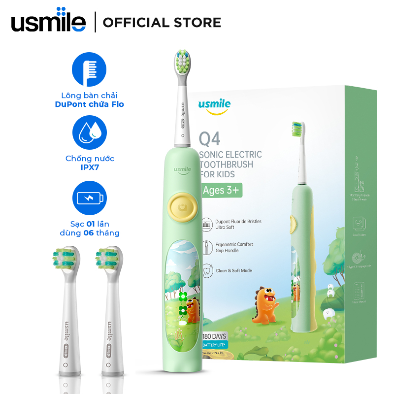 Ảnh Bàn chải điện sóng siêu âm usmile Q4 (dành cho trẻ em) - Bảo hành 12 tháng 2