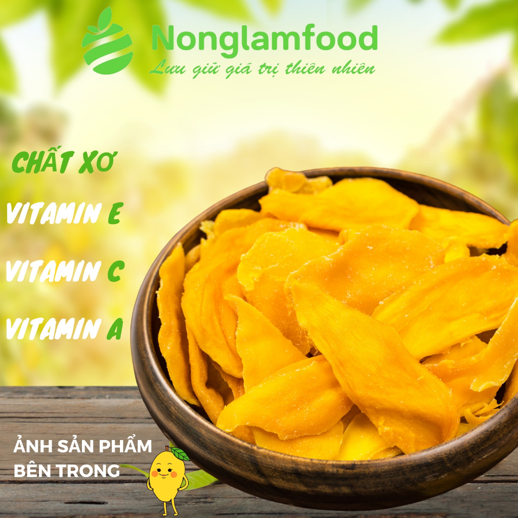 Xoài sấy dẻo Nông Lâm Food túi 50g
