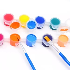 10 Bộ 12 màu nước mini ( tặng 20 bút lông) tô tượng, vẽ tranh... QNshop Handmade