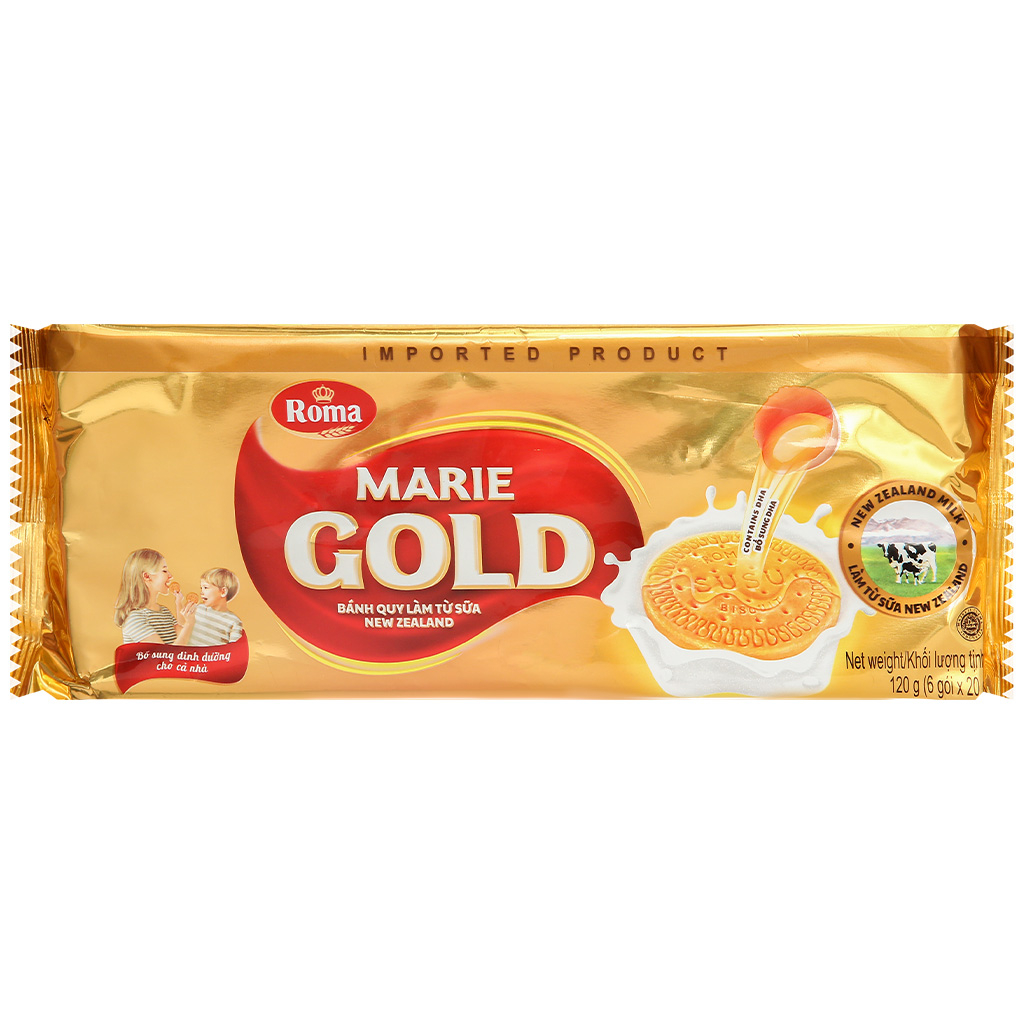 Bánh quy sữa Roma Marie Gold gói 220g ( Date mới nhất) | Shopee Việt Nam