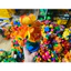 SET 5 CÂY HOA CHƠI GÓC XÂY DỰNG - đồ chơi mầm non tự tạo - HOA NỈ