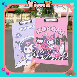 Kẹp Tài Liệu A4 Trình Ký Đơn Kuromi Đồ Dùng Học Tập Cute VPK33