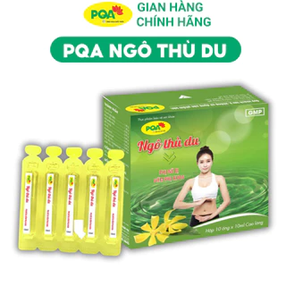 PQA Ngô Thù Du dùng cho phụ nữ - Hộp 10 ống
