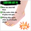 Cuộn dán gót PE, miếng dán chân, dán vị trí chấn thương giúp giảm đau,chống trầy phồng dộp. Miếng dán giảm đau đa năng