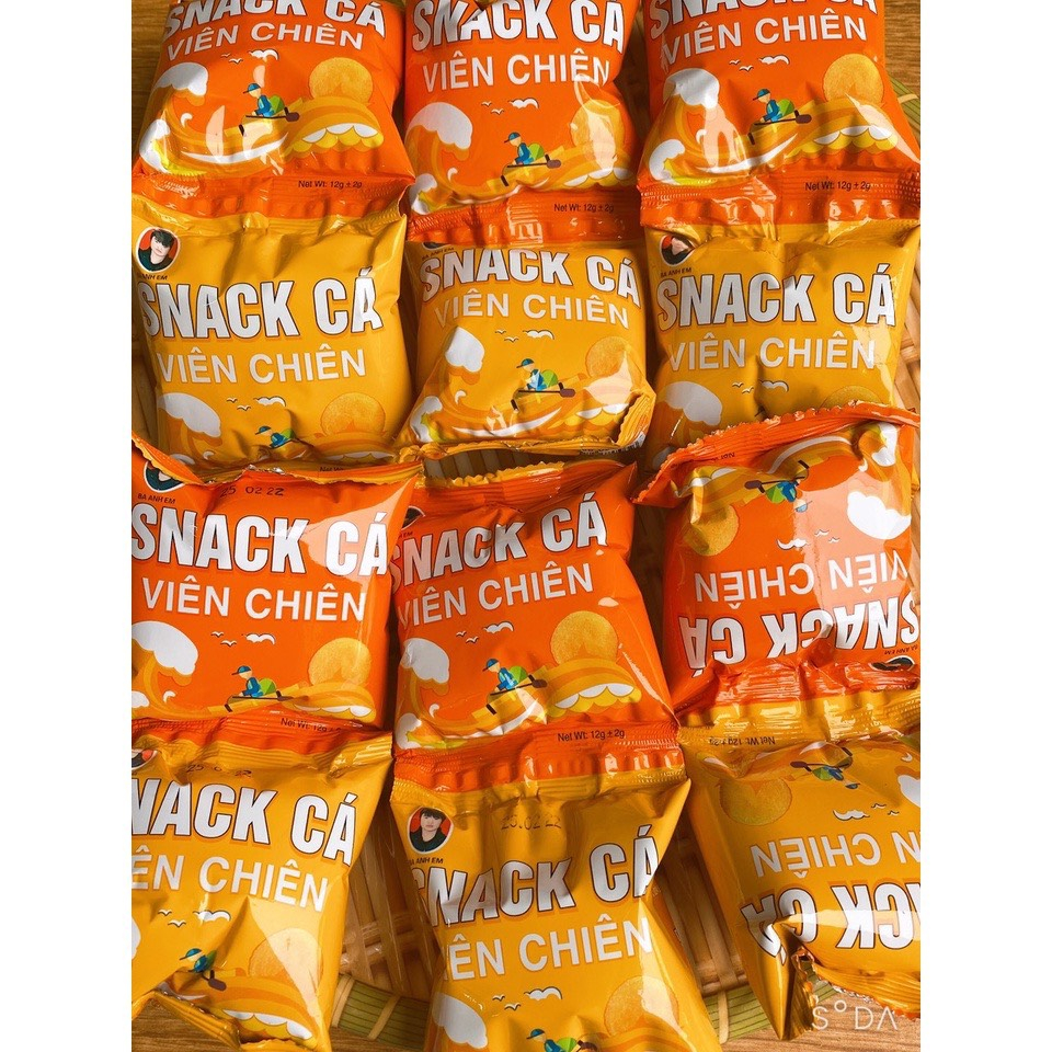 Snack Cá Viên Chiên Chính Hãng Ba Anh Em Food - Đồ Ăn Vặt Hot Cổng Trường