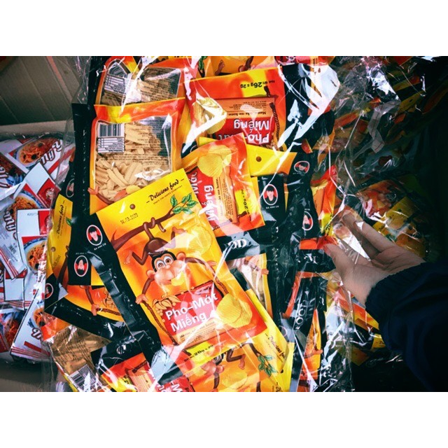 Snack Hình Phô-Mát Miếng Ba Anh Em Food - Đồ Ăn Vặt Hot Cổng Trường