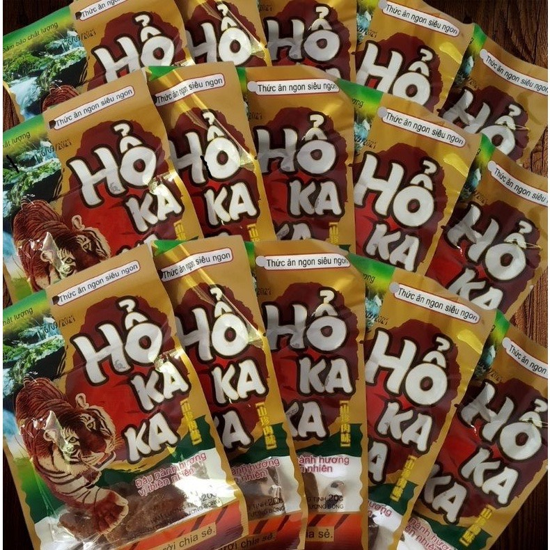 Snack Hổ KaKa -  Snack Miếng Cay Cay - Đồ Ăn Vặt Hot Cổng Trường