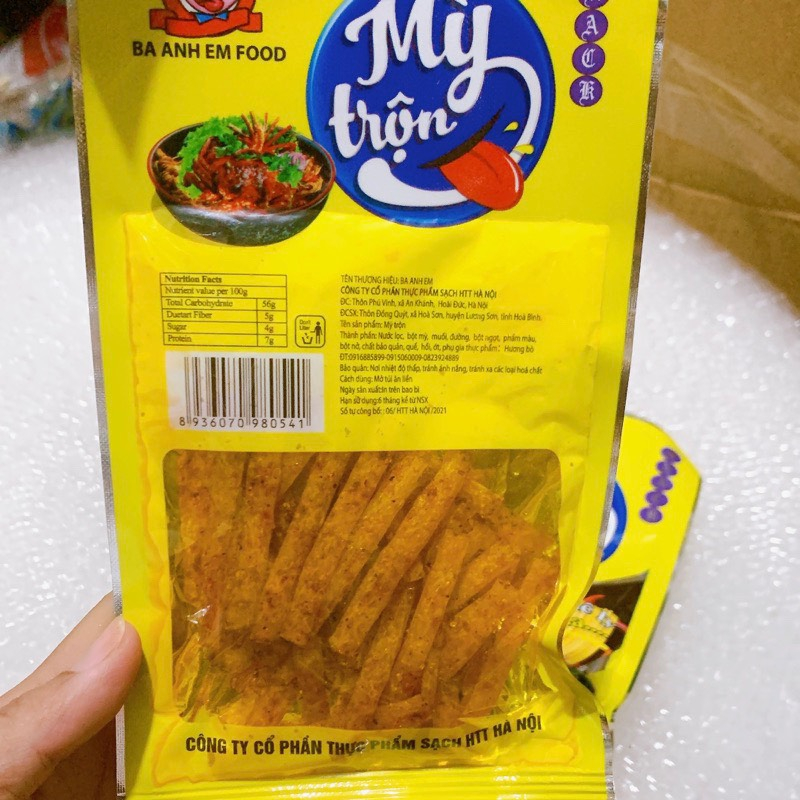 Snack Mỳ Trộn Ba Anh Em Food - Snack Que Cay -Đồ Ăn Vặt Hot Cổng Trường