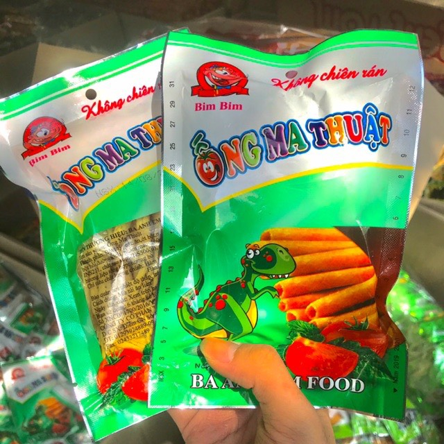 Snack Ống Ma Thuật Ba Anh Em Food - Đồ Ăn Vặt Cổng Trường Hot