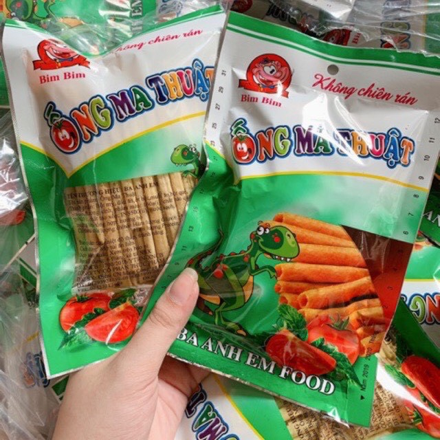 Snack Ống Ma Thuật Ba Anh Em Food - Đồ Ăn Vặt Cổng Trường Hot