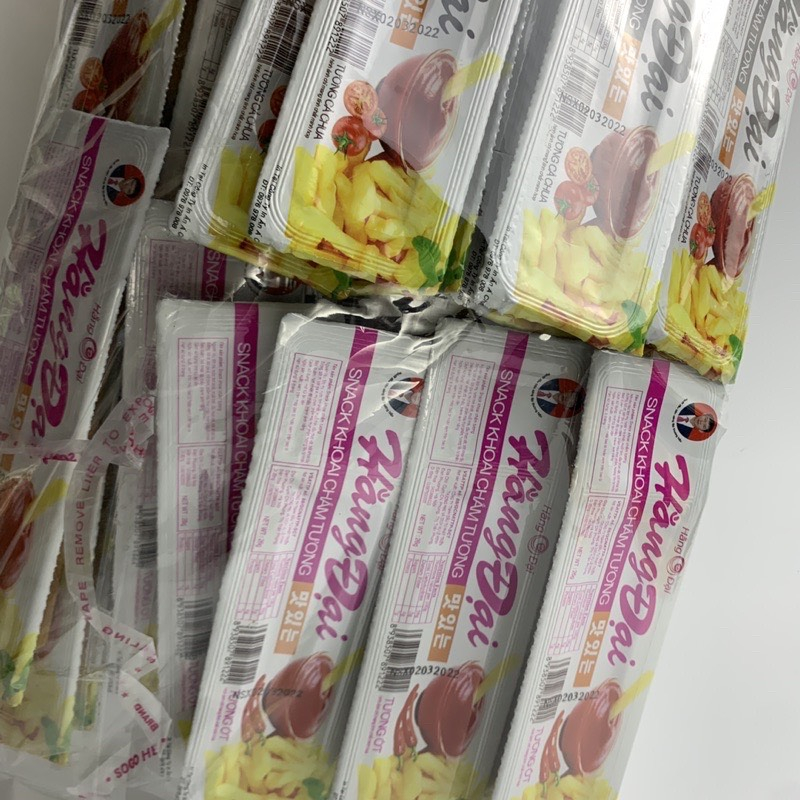 Snack Khoai Chấm Tương Hằng Đại - Đồ Ăn Vặt Cổng Trường Hot