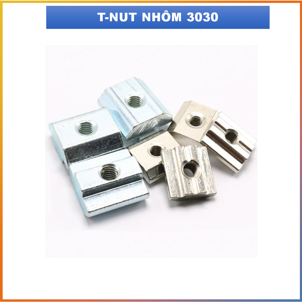 Đai ốc Tán nhôm chữ T (T Nut) nhôm 3030 3060 3090 | Shopee Việt Nam