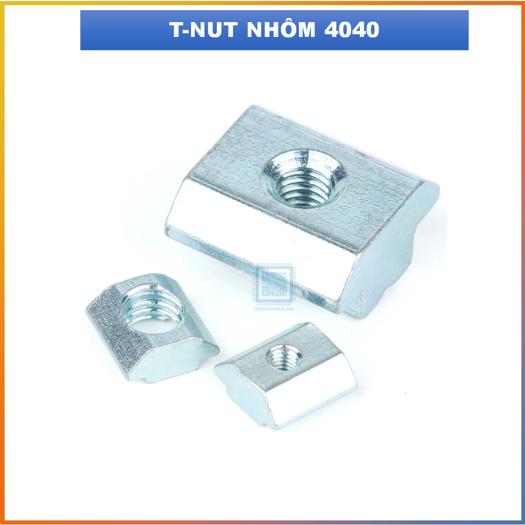 Đai ốc Tán nhôm chữ T (T Nut) nhôm 4040 4080 | Shopee Việt Nam