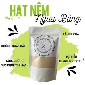 HẠT NÊM DƯỠNG SINH NGƯU BÁNG TỪ NGUYÊN LIỆU THIÊN NHIÊN 100% _ KHÔNG CHẤT HÓA HỌC, KHÔNG CHẤT BẢO QUẢN