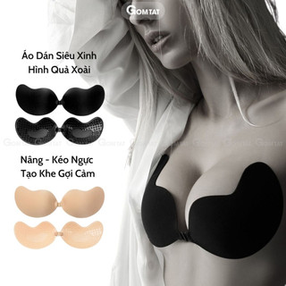 Áo dán ngực cài trước GOMTAT mẫu quả xoài, tạo khe nâng đẩy vòng 1 tự nhiên bám dính tốt - SA-0011