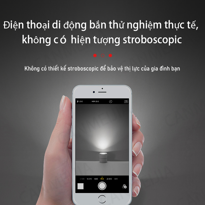 [Quà Tặng Miễn Phí] Đèn Trần 3 Màu Sắc Trang Trí Với Ánh Sáng Xanh Gấp Được 7w / 10w Hiện Đại Chất Lượng Cao