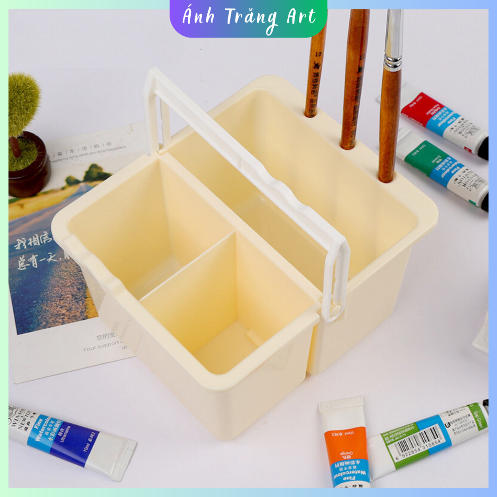 Xô rửa cọ đa năng 3 ngăn | Shopee Việt Nam
